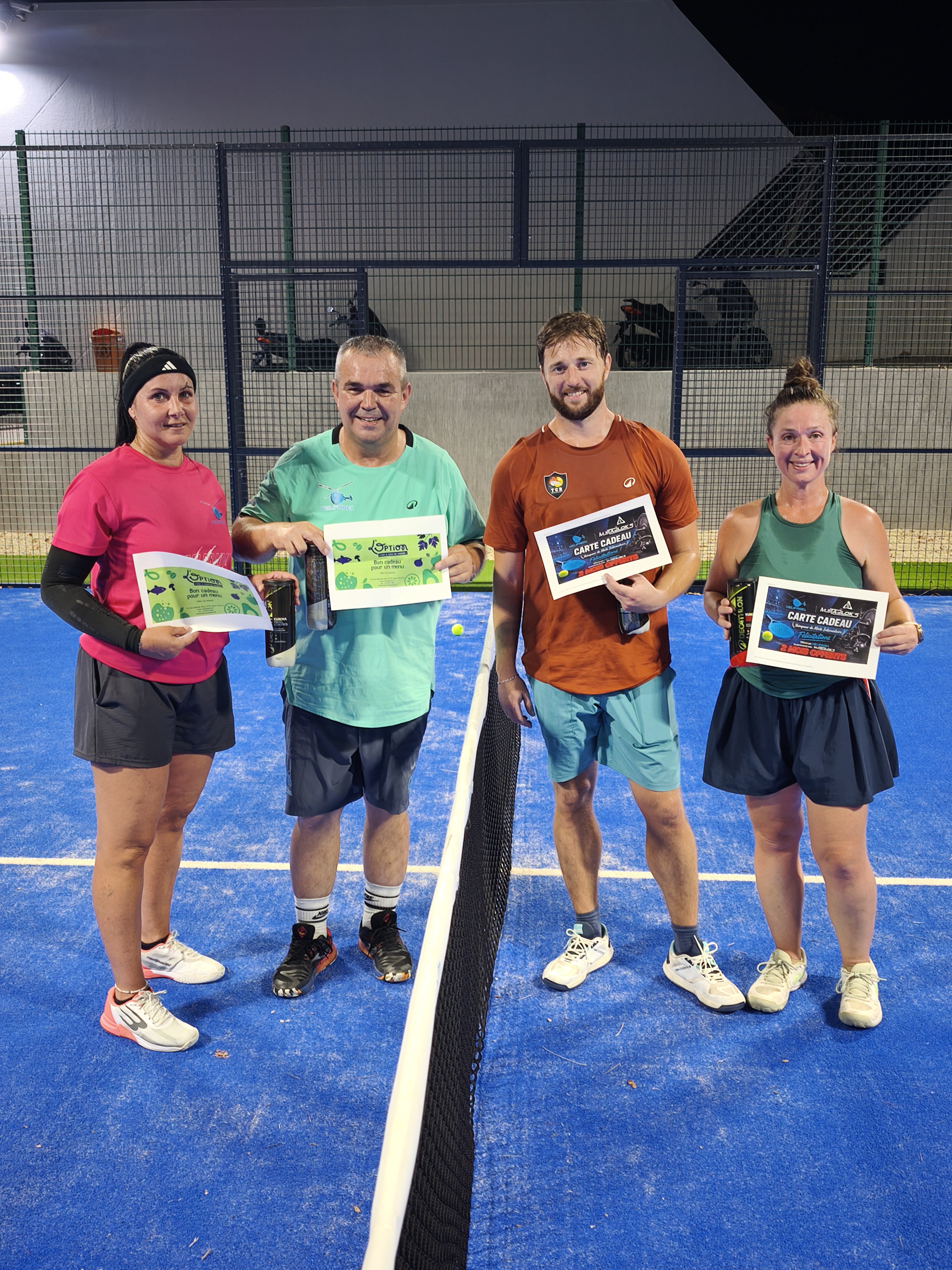 Tournoi mixte HELIPADEL
